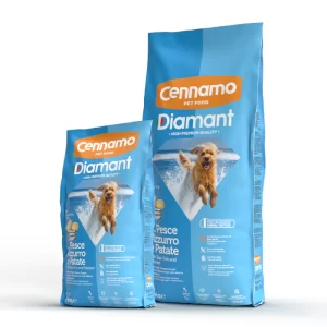 DIAMANT Dog Adult Mini con Pesce Azzurro e Patate