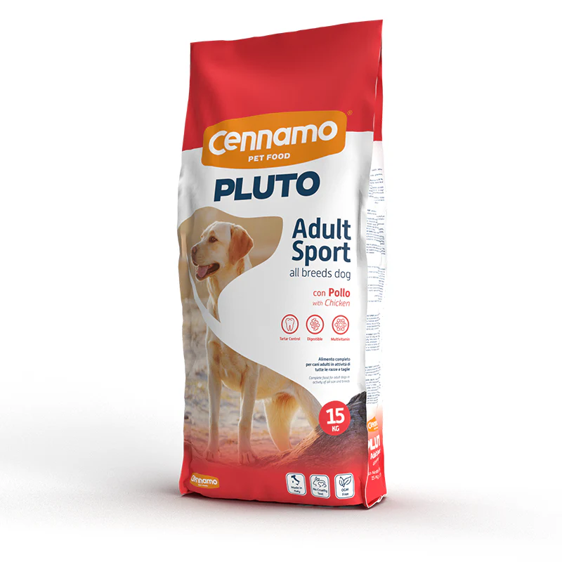PLUTO Dog Adult Sport All Breeds Pollo